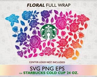 Download Rose Svg Starbucks Etsy