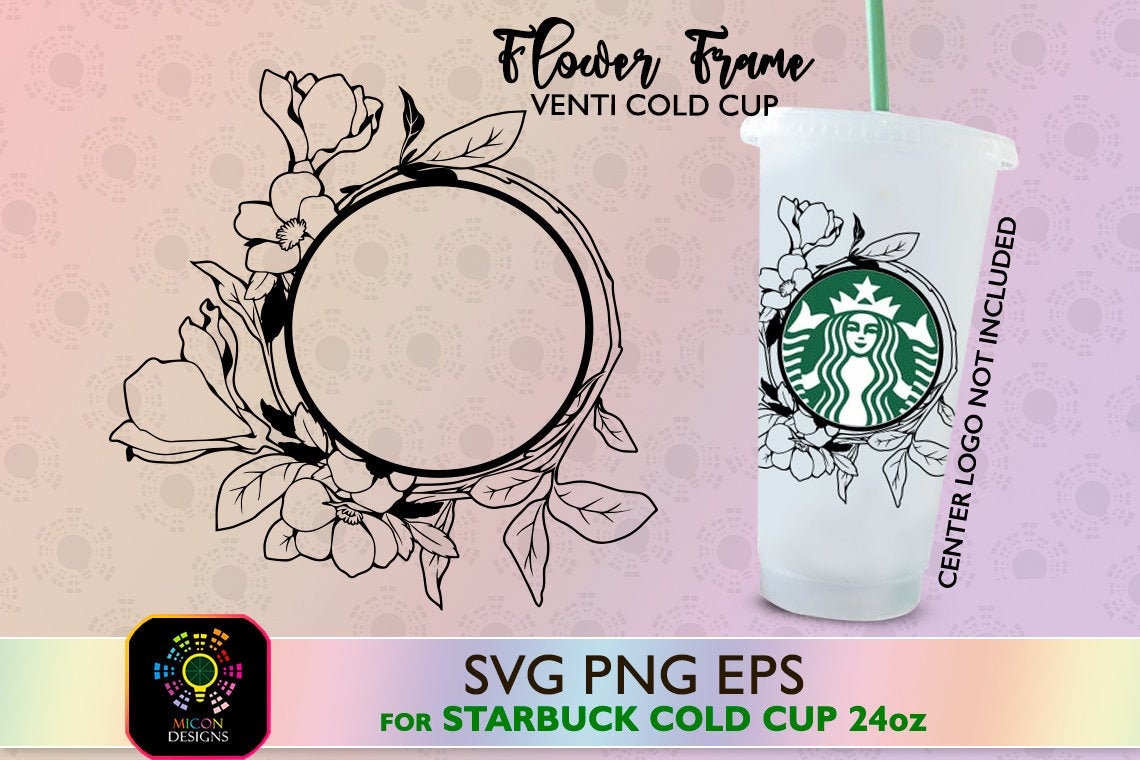 Free Free 191 Starbucks Floral Wreath Svg SVG PNG EPS DXF File