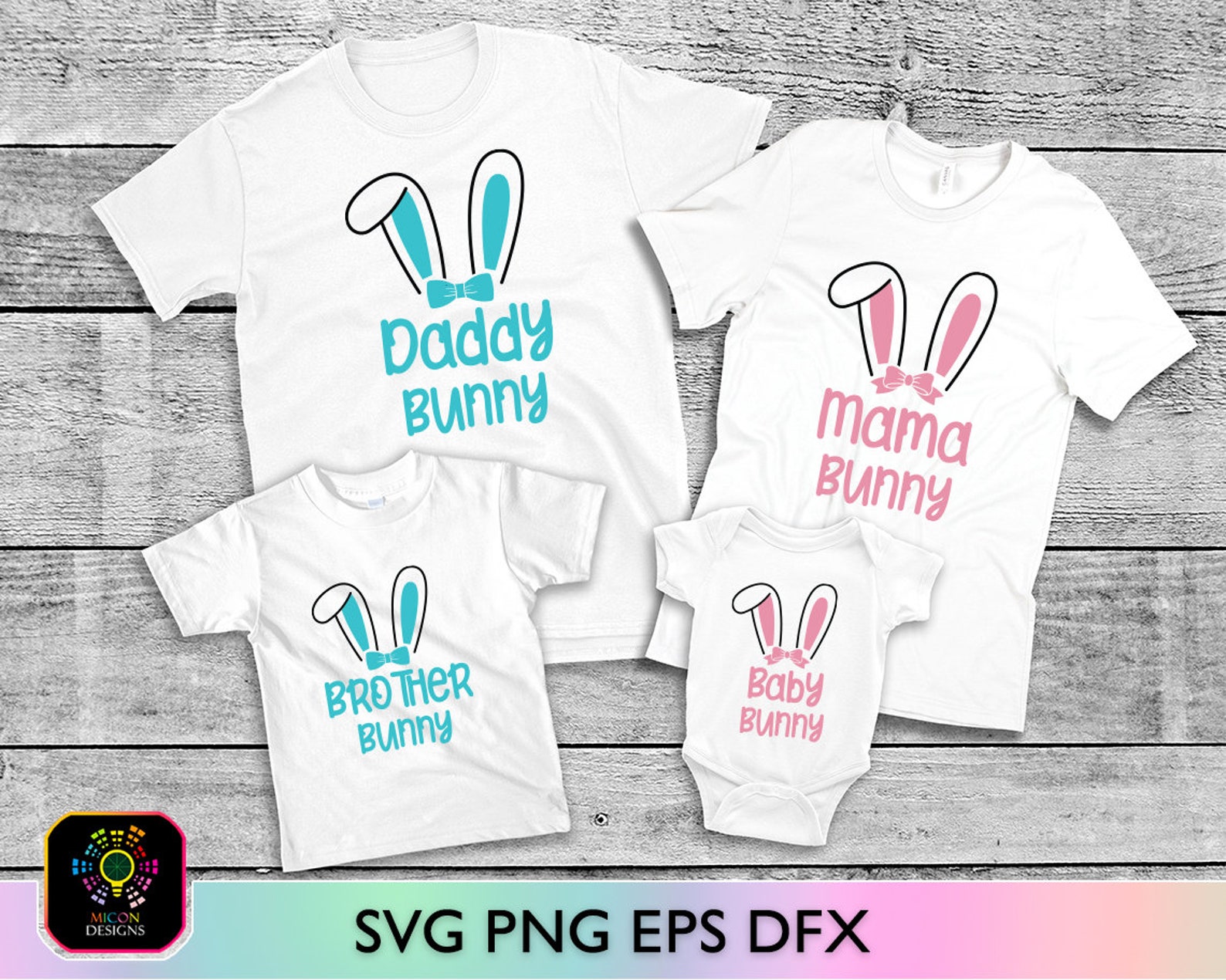 Download Easter Family Bunny SVG Bundle Easter Bundle Svg Bunny Ears | Etsy