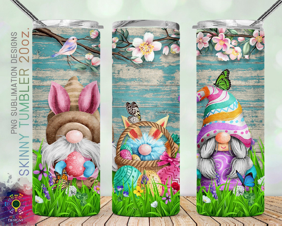 FREE Easter Gnome Tumbler Sublimation - Svg Ocean — svgocean