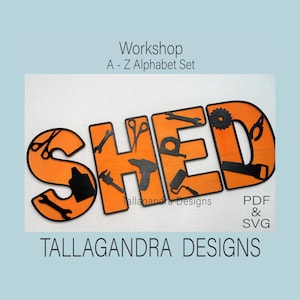 TALLER Conjunto de alfabetos / Archivo SVG