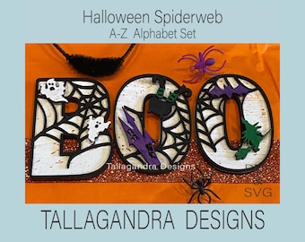 HALLOWEEN ALPHABET - SVG file
