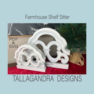 Farmhouse Vintage Style Shelf Decor- Laser SVG File