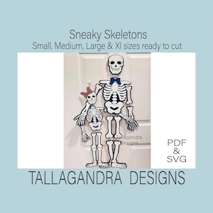 Skeleton Bones Halloween File -  SVG