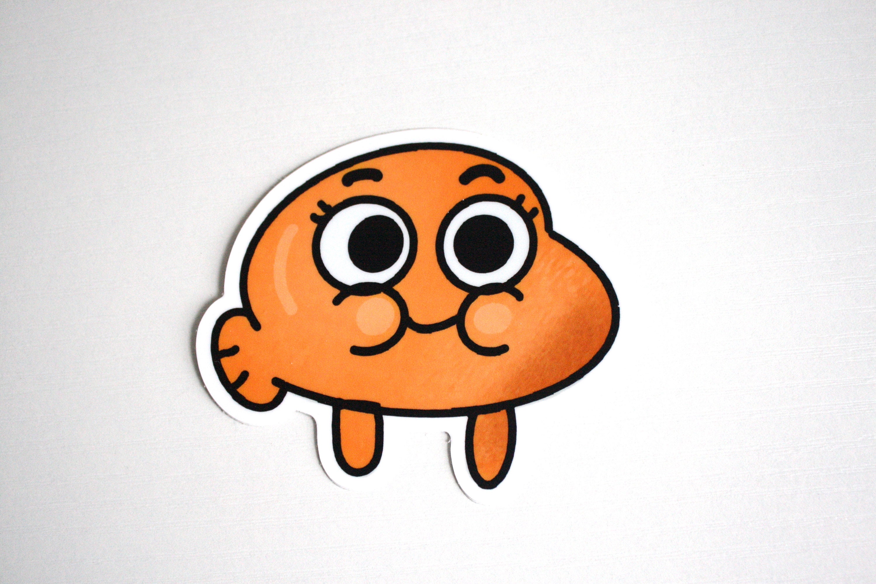 Cartoon Darwin vinyl sticker Etsy