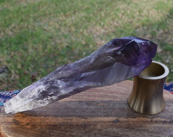 Amethyst Spear, Grade AAA+ Extra Large Amethyst Spear, Gorgeous Amethyst Display Specimen