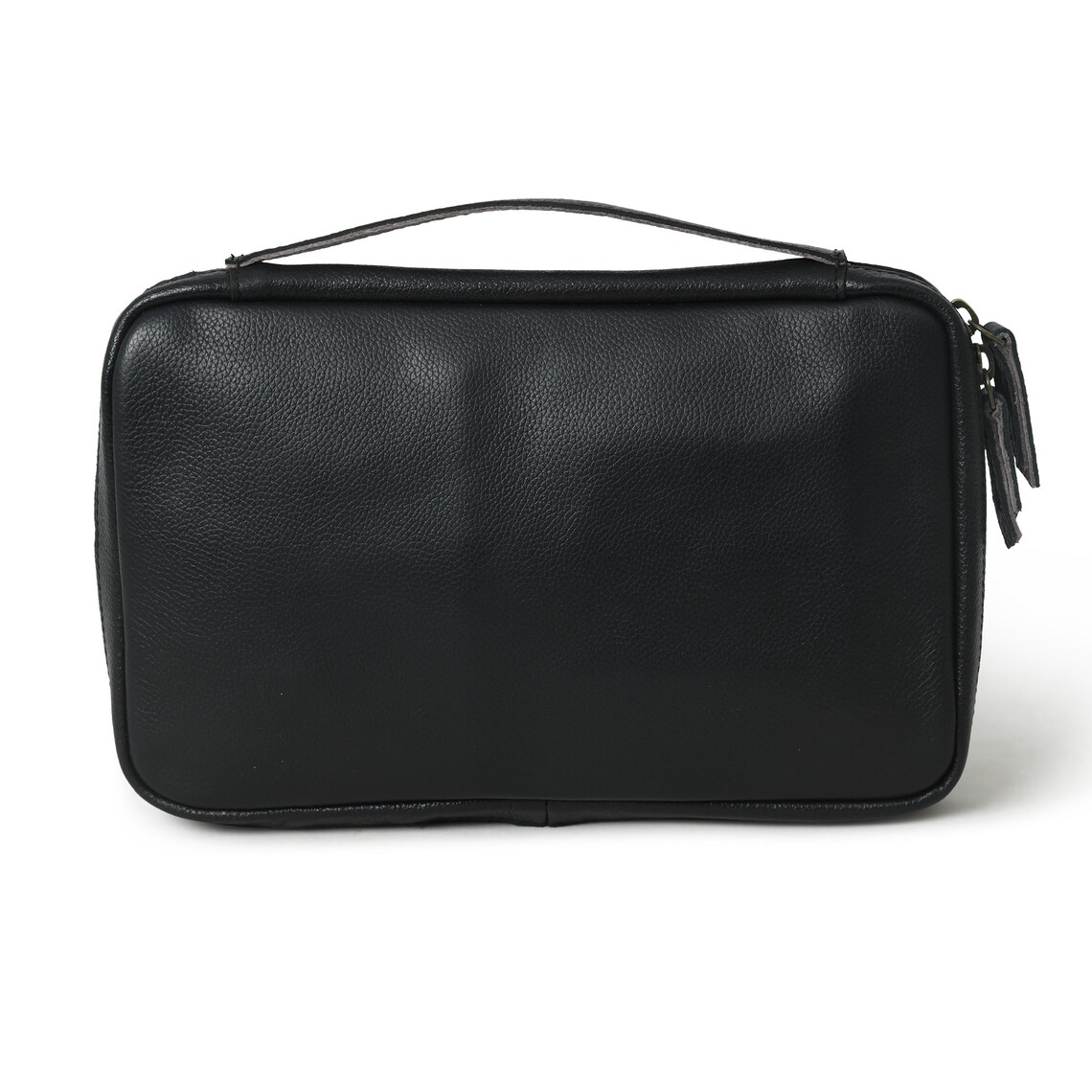 Leather Cigar Case Gift Set, Holster 5 Tubes Holder, Mini Humidor Box