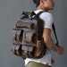 see more listings in the Leather Backpacks section