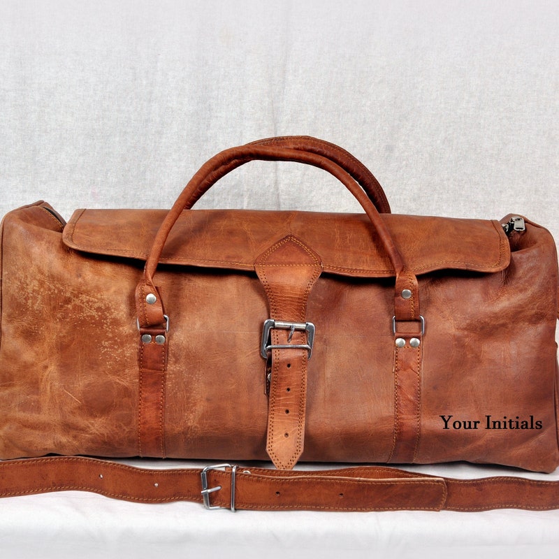 Faux Leather Two Tone Flap Bag