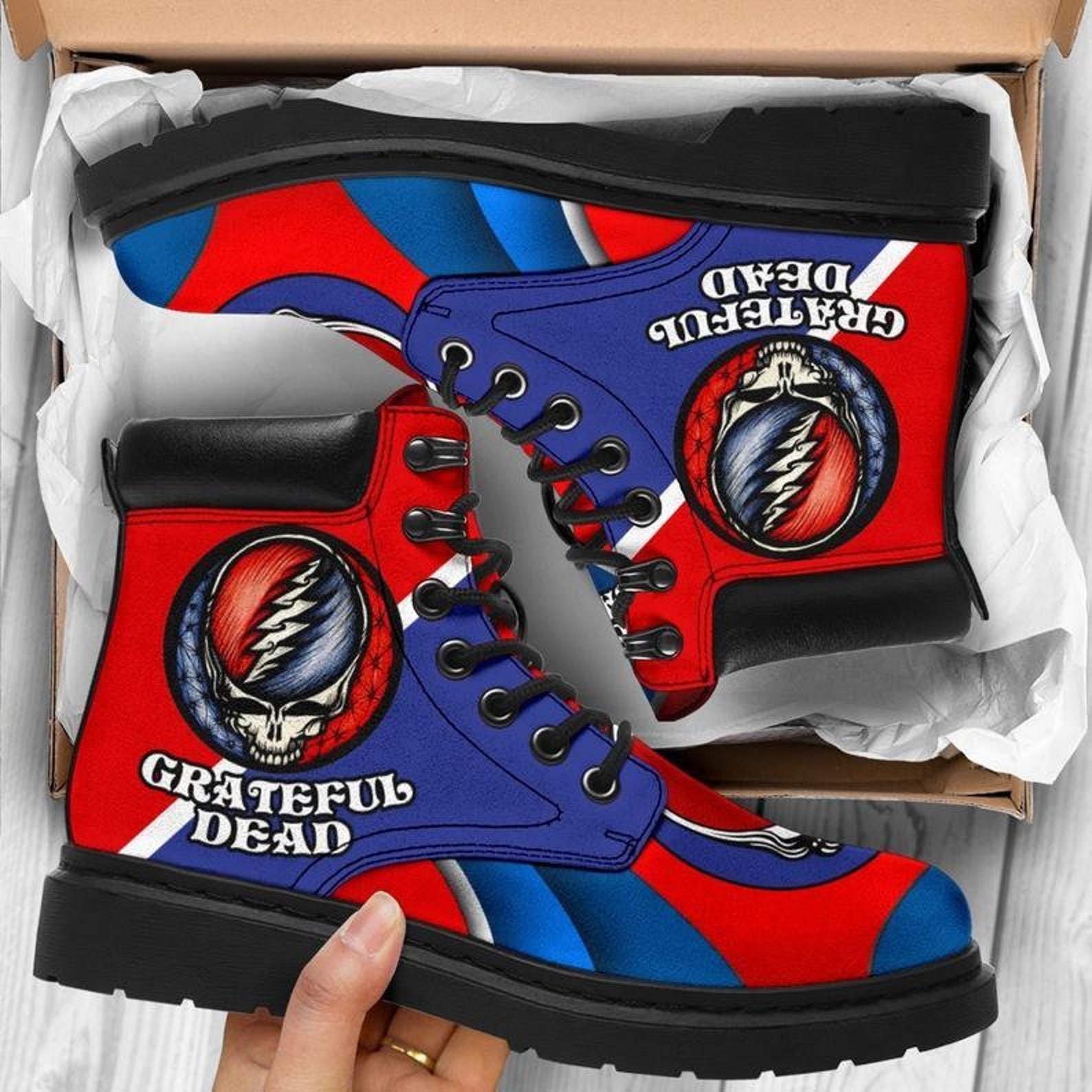 grateful dead custom shoes