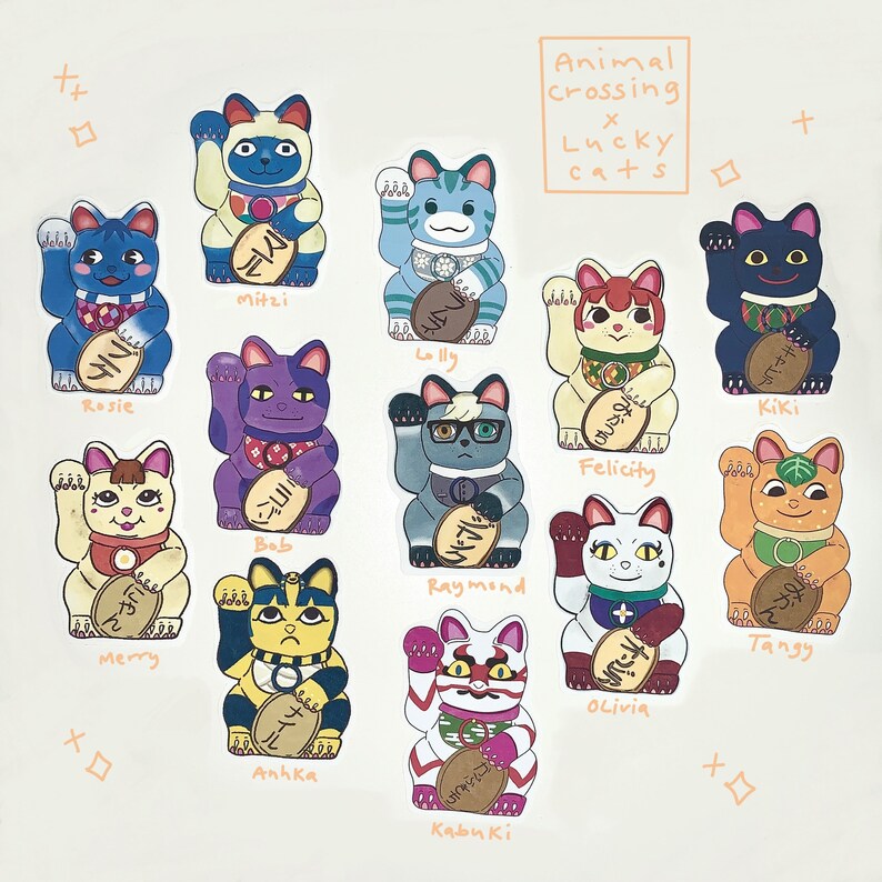 animal crossing lucky merch