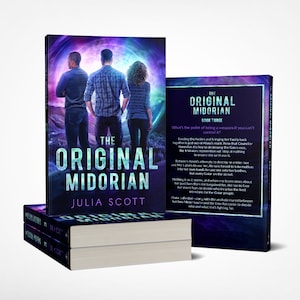 Gesigneerd paperback exemplaar van The Original Midorian door Julia Scott - met karakterkunst en bladwijzer