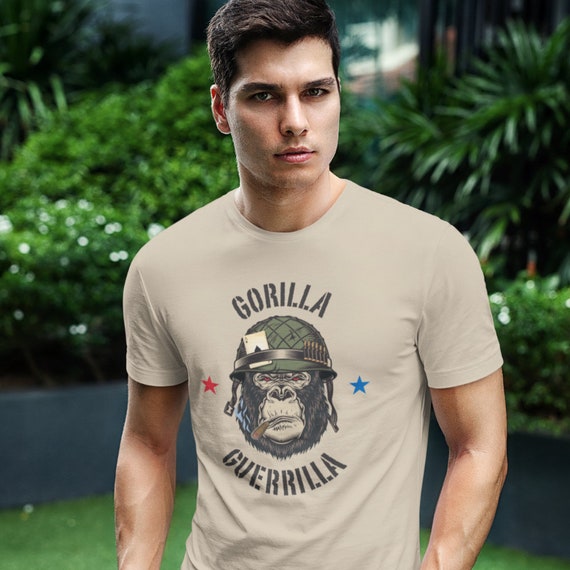 GUERRILLA Tシャツ Gorilla Guerrilla T Shirt - Etsy UK