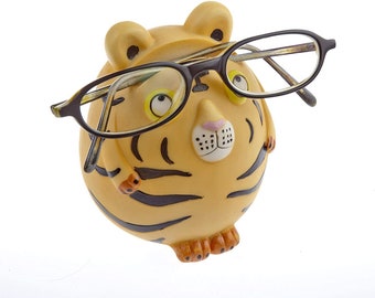 Glasses holder, glasses nose, hand-painted glasses stand, glasses storage, animals