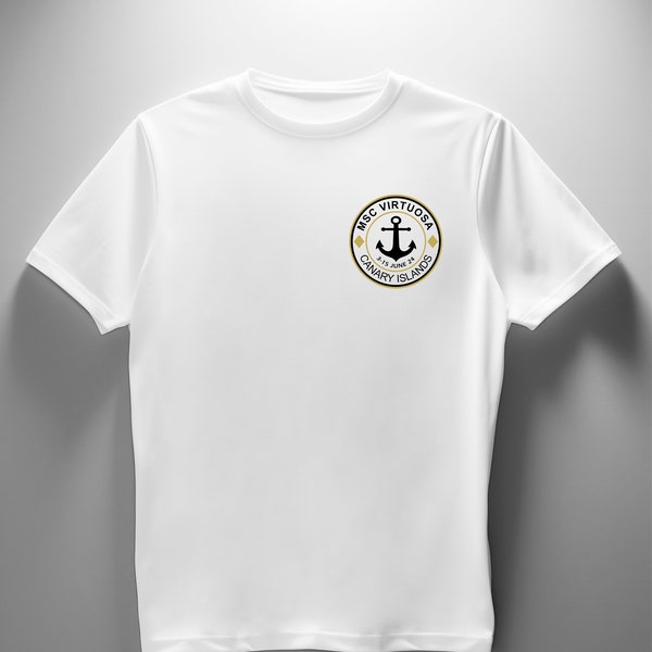 MSC Virtuosa Cruise Sailing T-Shirt | Perfect for any avid cruiser of Royal Carribean, Norweigian, Princess Cruises Virgin Vessels