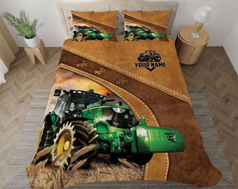 Uni Tractor Customized Bedding Set