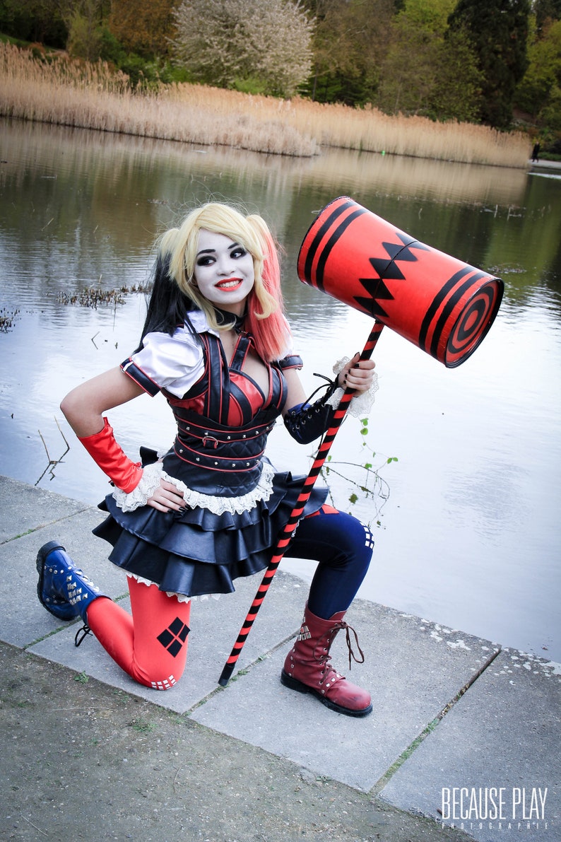 Harley quinn hammer cosplay accessory weapon Etsy