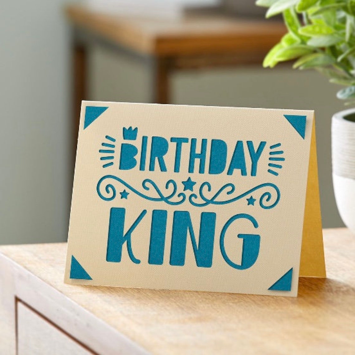 Geburtstag König Geburtstagskarte Geburtstag König Etsy