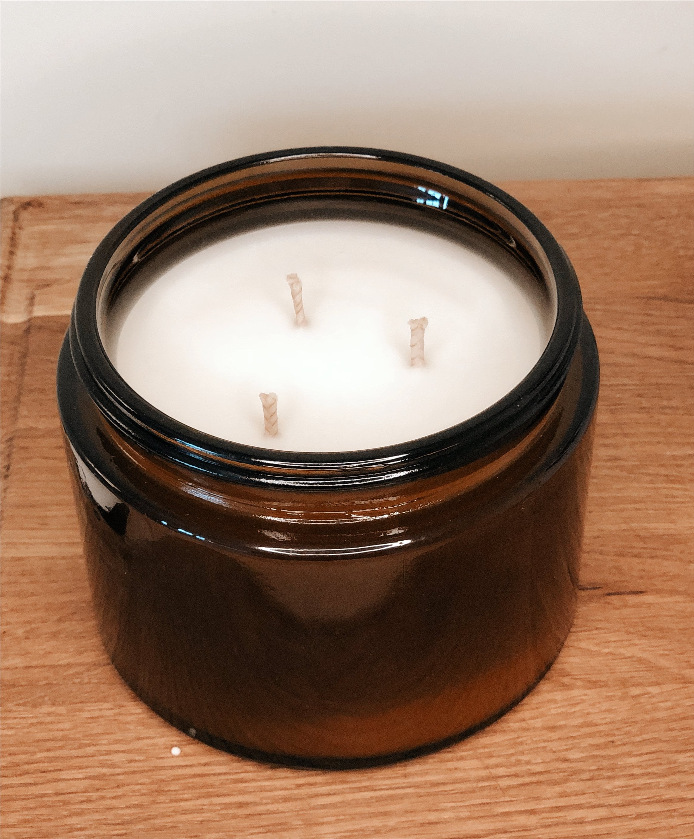 3 Wick Cuban Tobacco & Oak Scented Candle Etsy