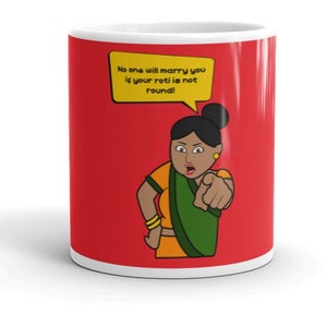 Niemand zal met je trouwen als... Mok | Grappige Gujarati-cadeaus, Gujarati-cadeaus voor hem, Gujarati-cadeaus voor haar, Gujarati-huwelijkscadeaus