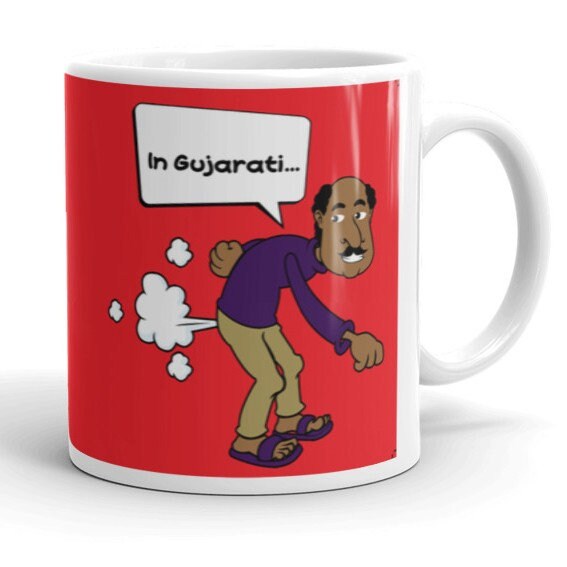 Pad Thai in Gujarati...mug Etsy