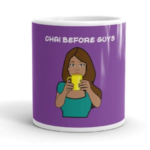 Chai Before Guys...Mug | Funny Gujarati Gifts, Gujarati Gifts for daughter, Gujarati Gifts for her, Gujarati Gift for friend