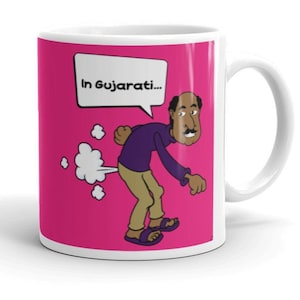 Pad Thai in Gujarati...Mug | Funny Gujarati Gifts, Gujarati Gifts for him, Gujarati Gifts for her, Gujarati Wedding Gifts, Guji Couple Gifts