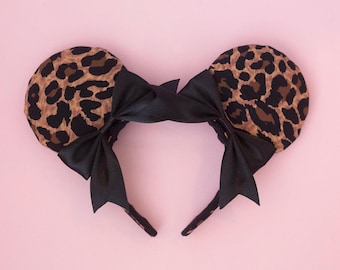 The Wild Ones- Leopard Print Disney Ears - Cheetah Print Disney Ears