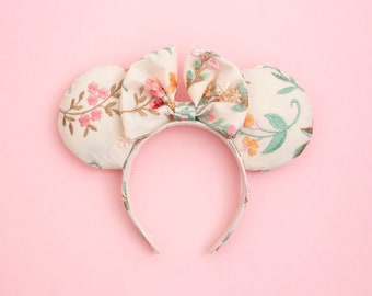 Andalasia Flower, Flower Ears, Spring Ears, Mickey Ears, Minnie Ears, Mouse Ears, Disney Ears