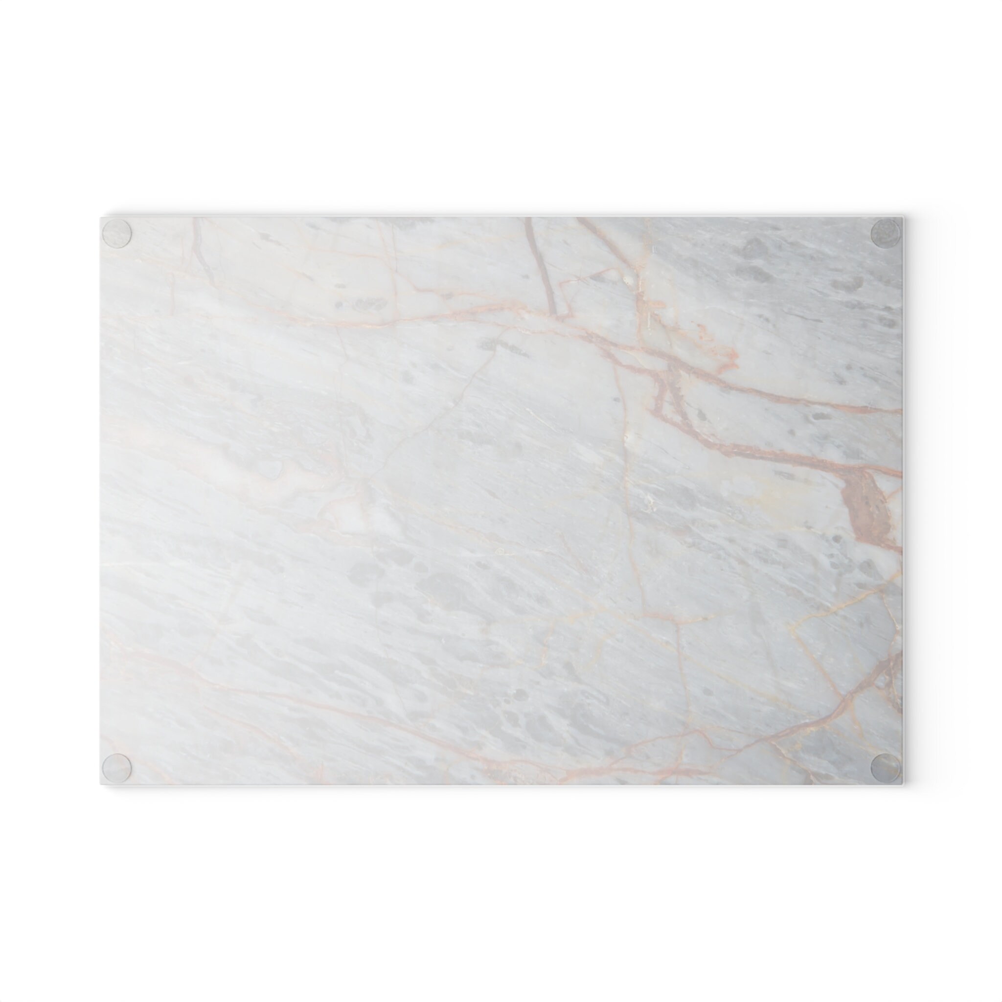 Gray Marble Glass Cutting Board Elegant Kitchen Decor Stylish Serving