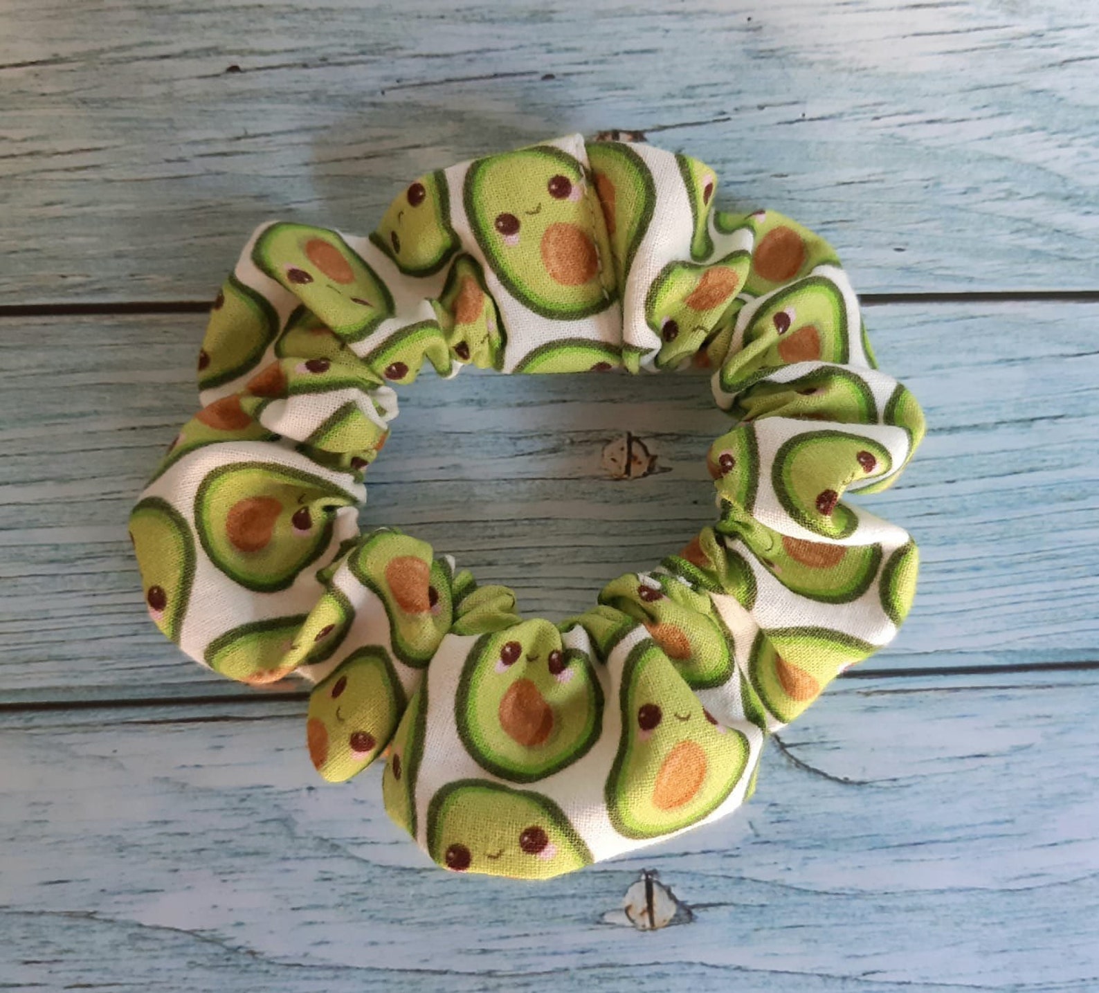 Sommer Hund &amp; passende Haarschmuck in Happy Avocado Print Etsy