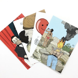 Postcards (set of 4)