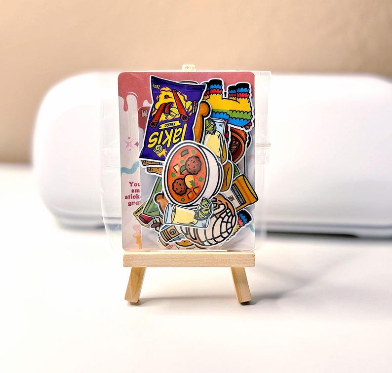 30 Mexican Snack & Candy Sticker Pack - 30 Water-resistant Vinyl ...