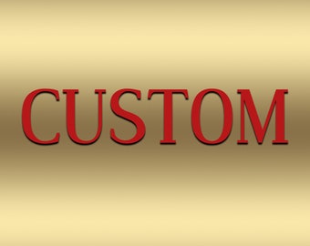 Custom Digital File Etsy