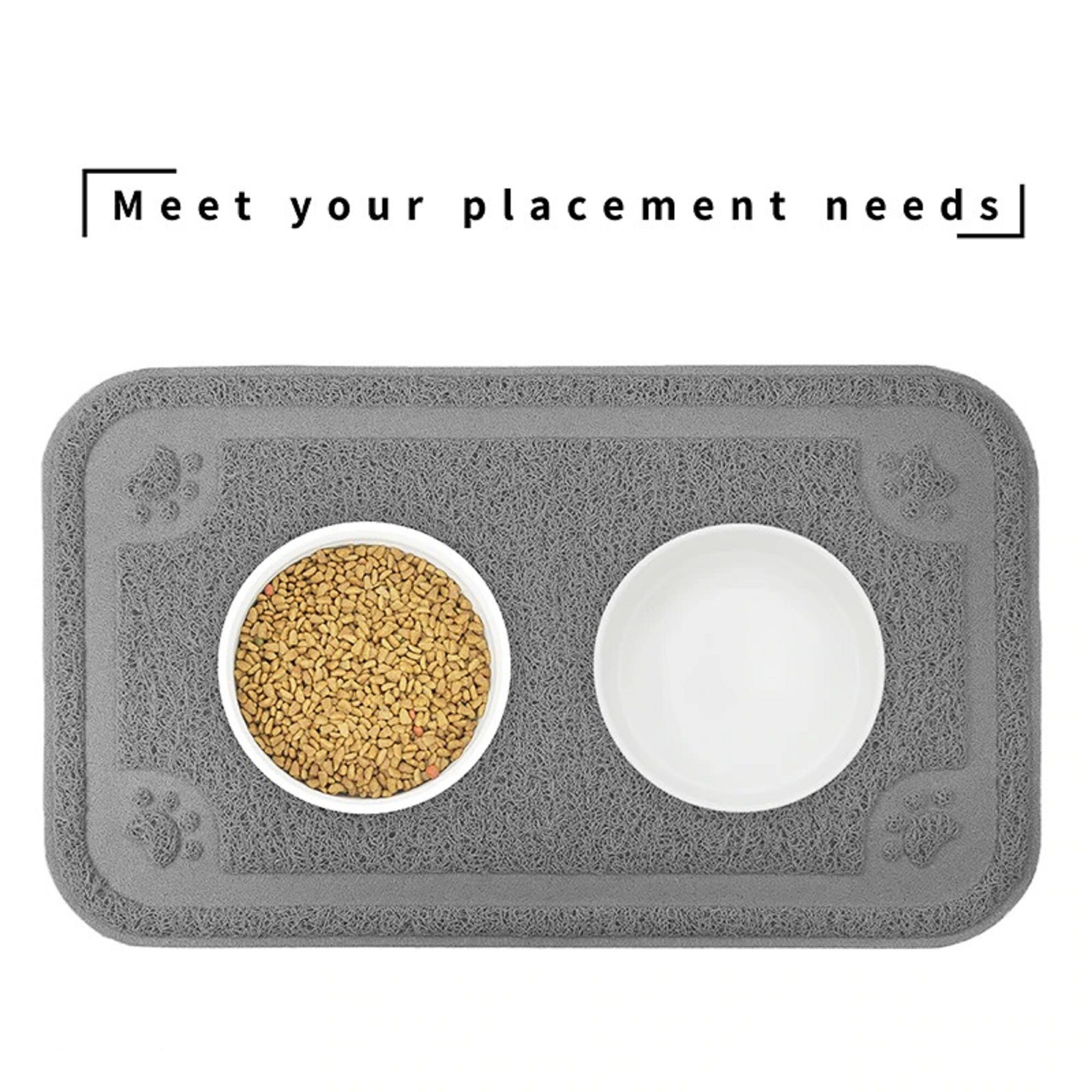 Pet Food Mat Dog and Cat Feeding Placemat Best Bowl Pad Etsy