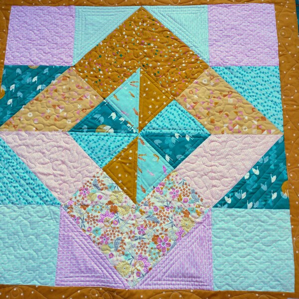 Crib Quilt Etsy