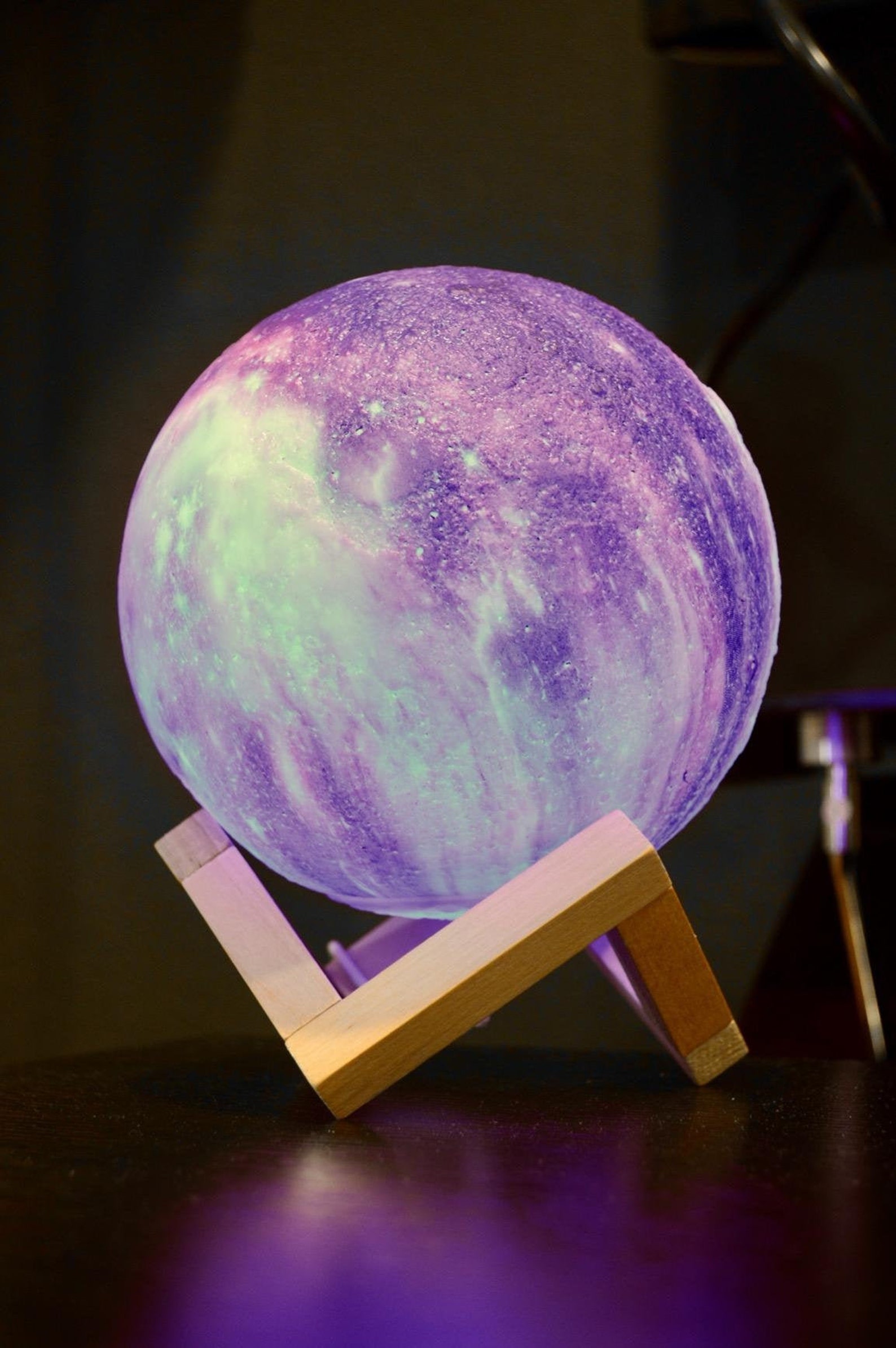 Moon Lamp, 3D Moon Lamp 3.9Inch Galaxy Lamp Gifts For 3 4 5 6 7 8 9 10 11 12 13 14 15 16 17 18 19+ Year Old Girl Christmas Birthday Teen Girls Gifts