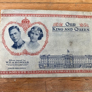 50 Vintage Cigarette Cards - King George VI Coronation
