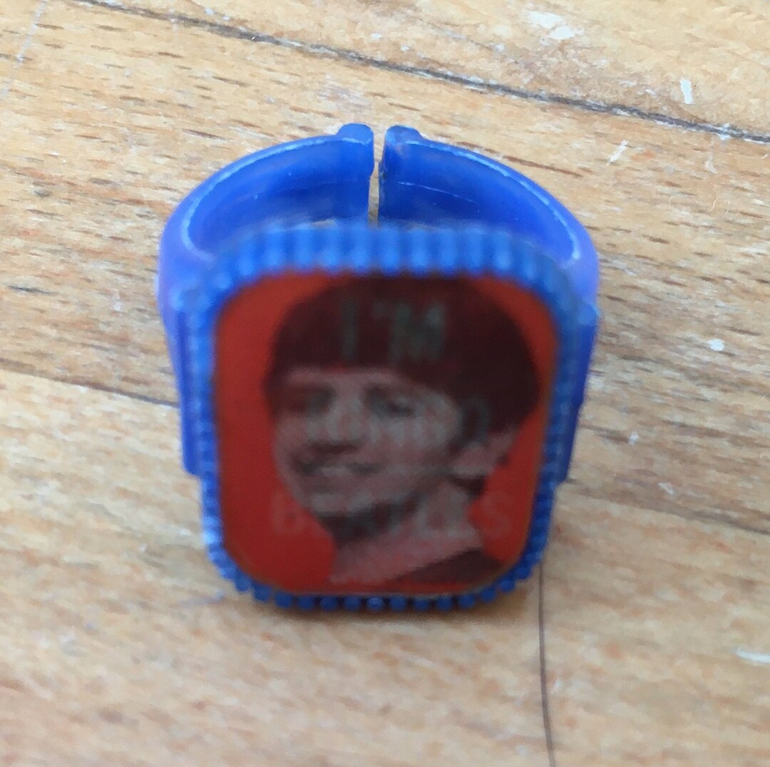 Rare 1960s Vintage Beatles Flicker Ring Ringo Starr Vari-vue - Etsy