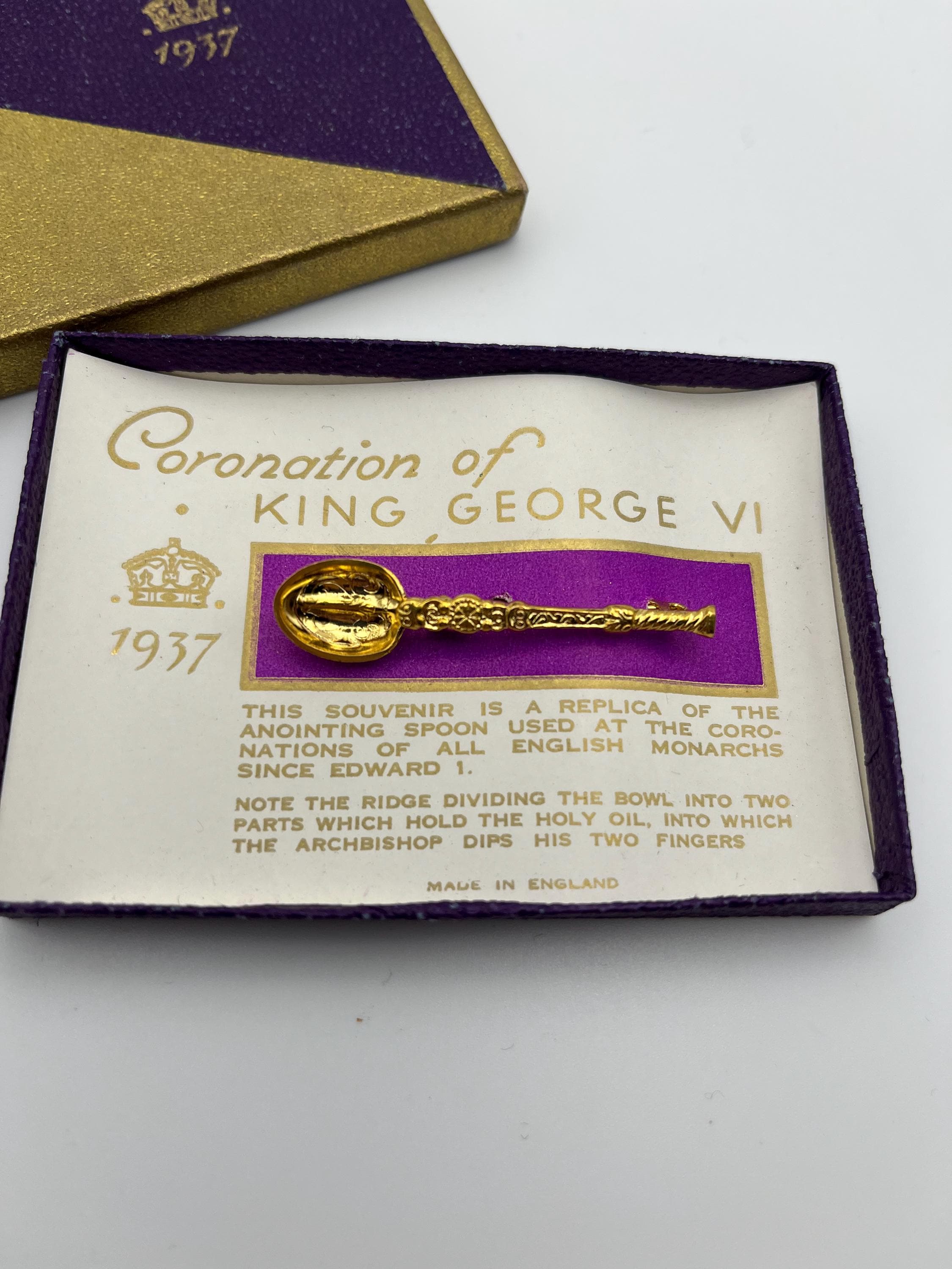 1937 Coronation Spoon - Etsy