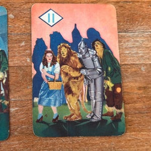 Prachtig vintage Wizard of Oz-kaartspel uit 1939 van Pepys