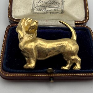 Trifari dog brooch - Etsy 日本