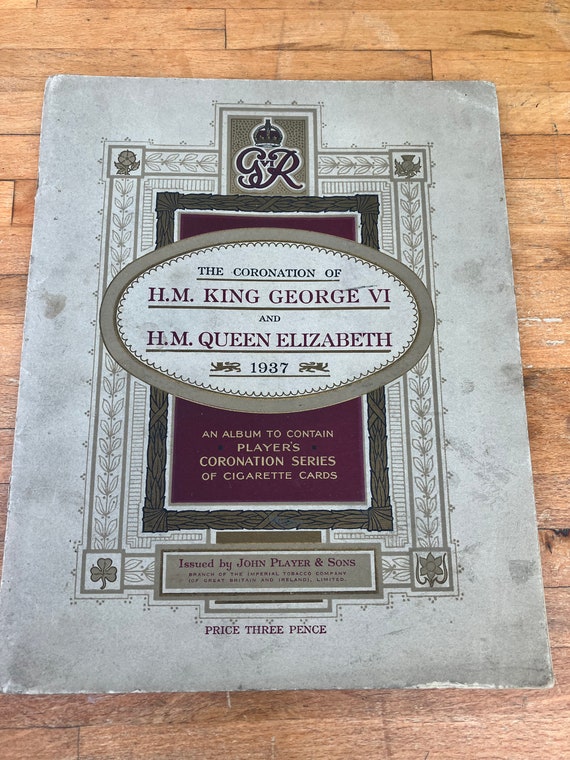 Vintage 1937 King George VI Coronation Souvenir Book - Etsy UK