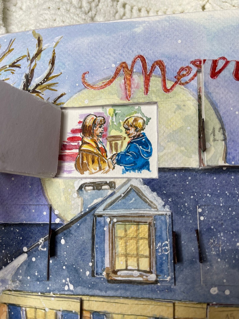 Advent Calendar Home Alone Christmas Gift New Year Holidays Etsy Canada