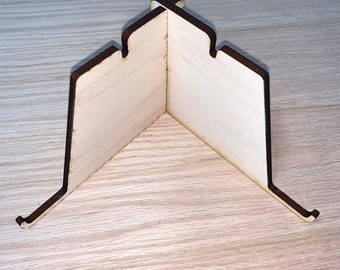 Unauffälliger Aufsteller: Laser Cut Dateien SVG, PDF (Digital Download)