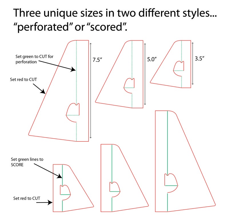 Digital Design File Folding Leg Stands 3.5, 5, 7.5 Photo Stand Tile Display Easel Dye Sub Glowforge Laser SVG PDF image 3