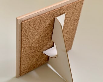 Folding Leg Stand Digital File: Photo, Tile, Easel Display (SVG, PDF)