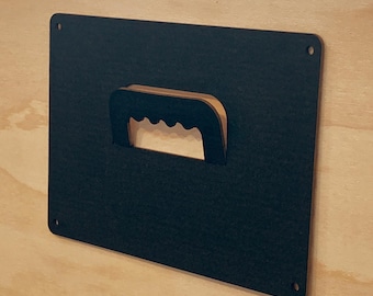 Laser Cut Alligator Zahn Bildaufhänger SVG PDF - 3,75 in (Digital Download)