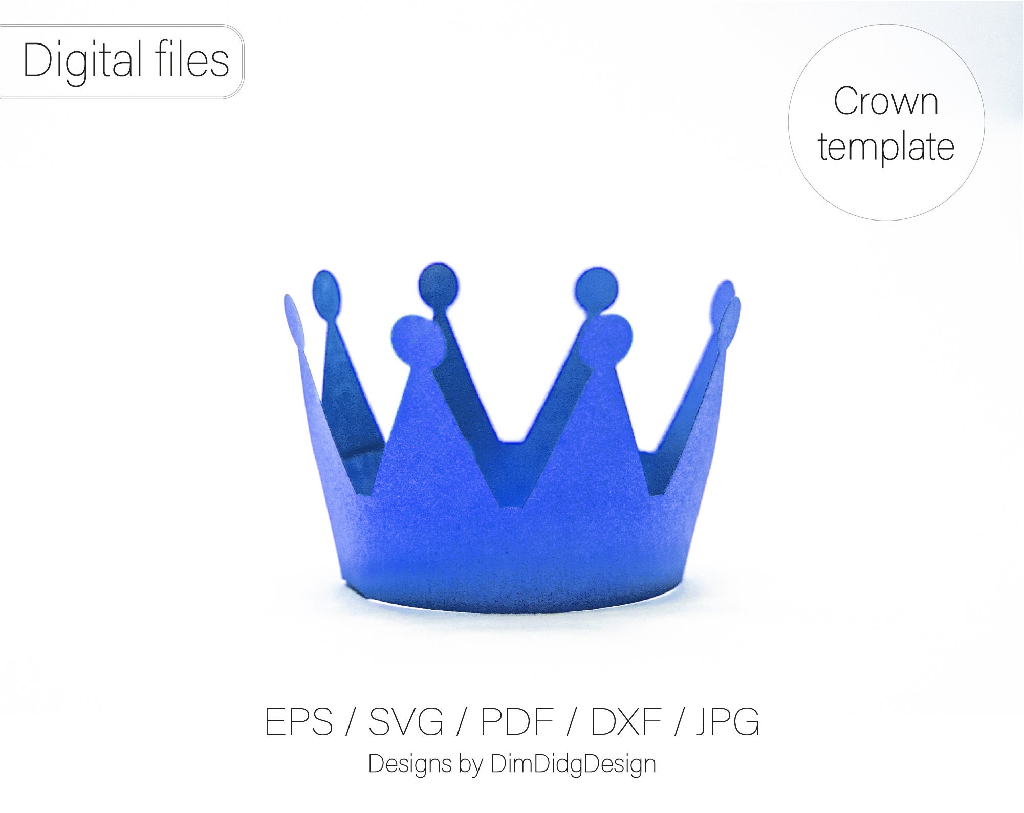 Princess Crown Svg Tiara Svg 3d Crown Svg Paper Cut Crown - Etsy UK