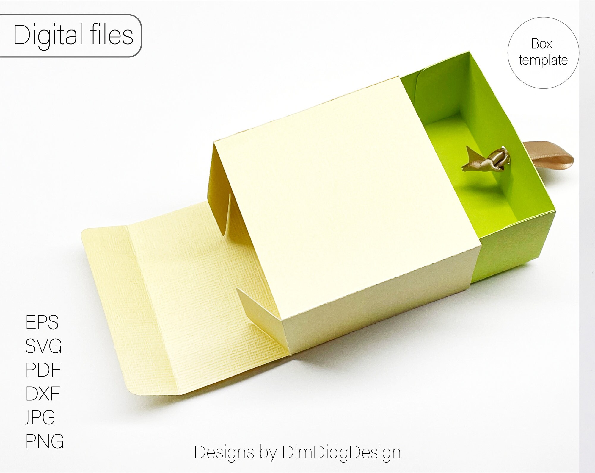 Box Template Svg Favor Box Svg Party Favor Boxes Gift Box Svg Etsy